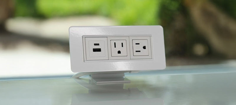 Removable Desk Outlet