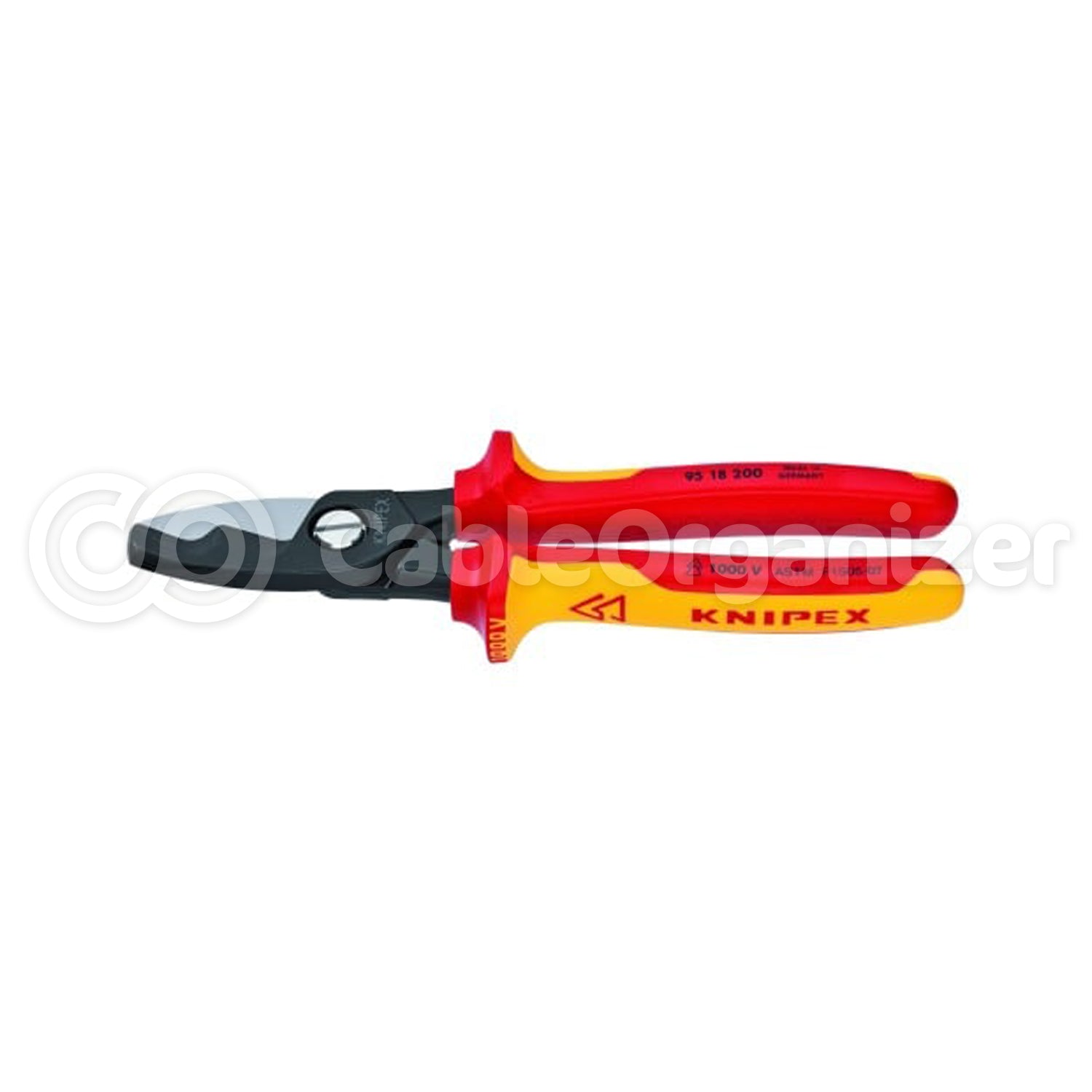 KNIPEX® Cable Shears - Twin Cutting Edges