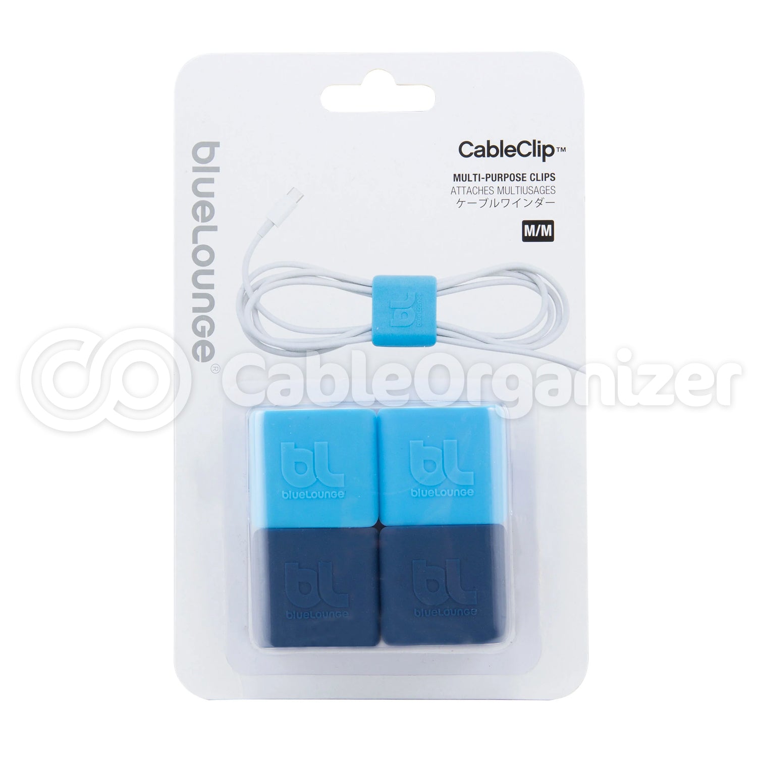 BlueLounge CableClips™ Multi-Purpose Cord Wraps