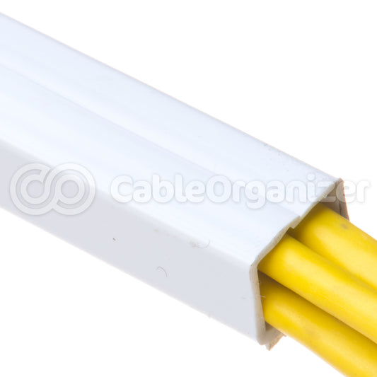 FWH-11414 - Raceway 1/2" x 48 WireHider - White