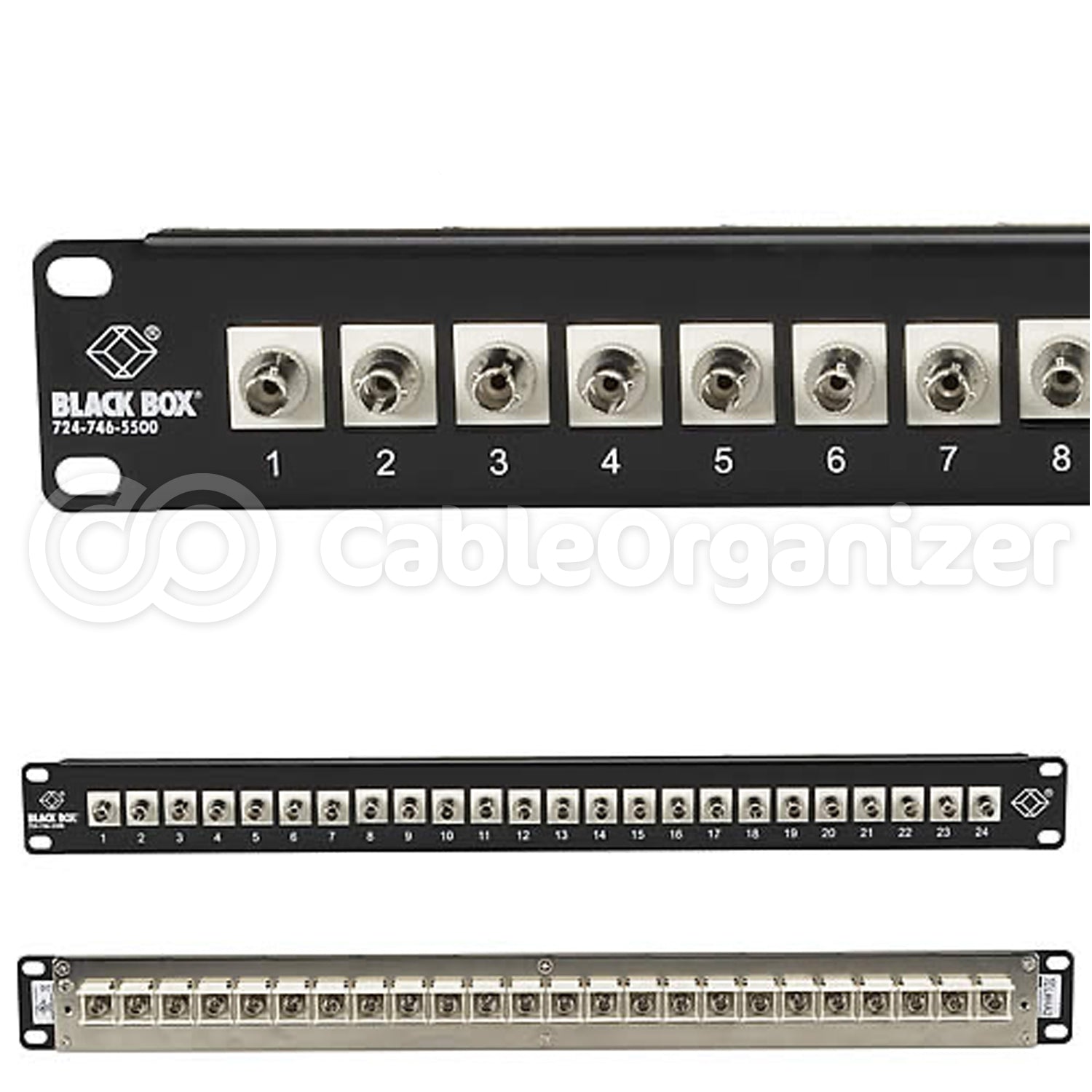 Black Box Economy Fiber Optic Patch Panels
