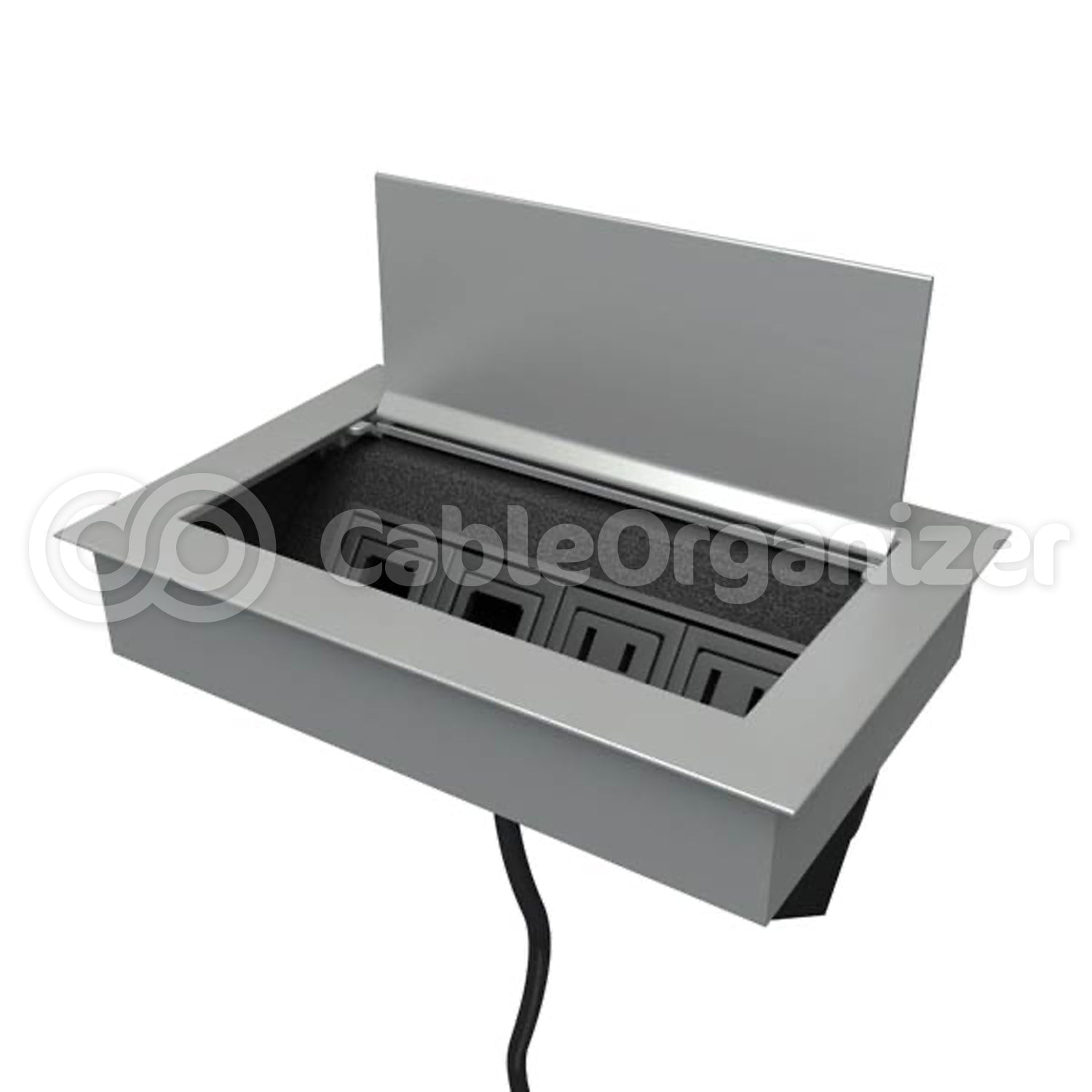 Ellora™ Recessed Power & Data Desk Outlet