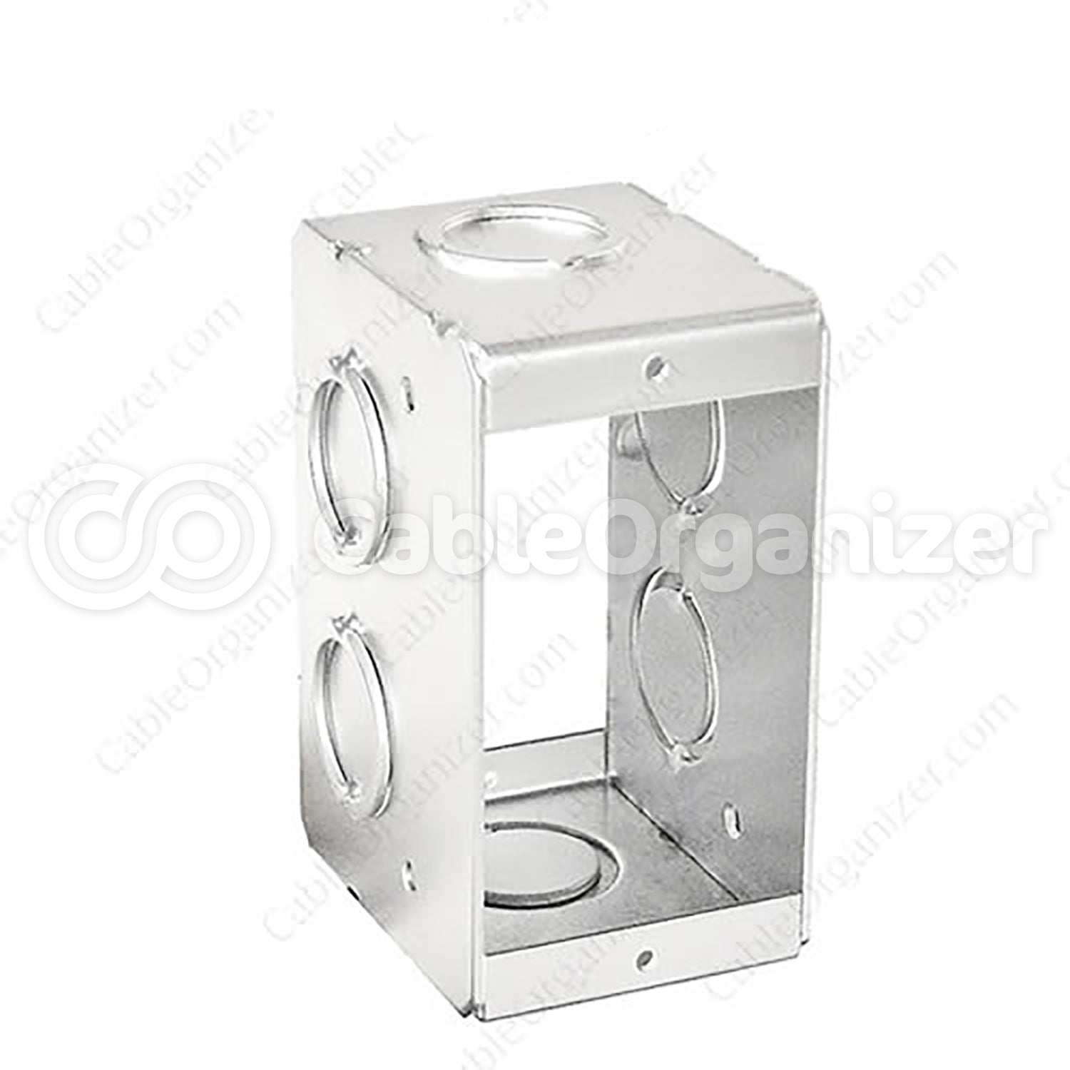 Solid and Gangable Masonry Box Extension Rings