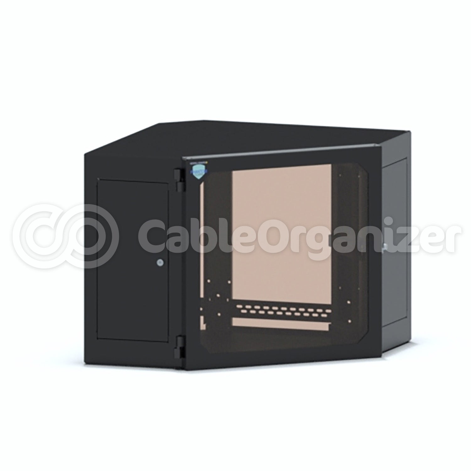 Kendall Howard 12U Corner Wallmount Cabinet