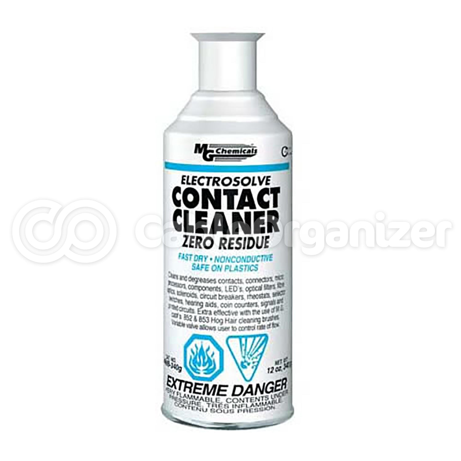 Last Chance MG Chemicals Electrosolve Contact Cleaner 340G - 12 oz