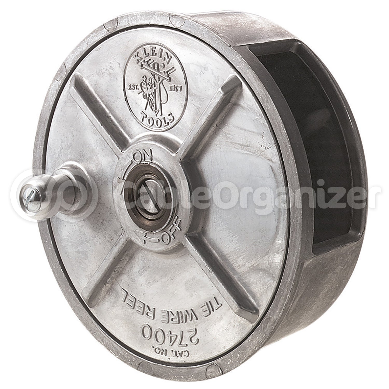 Klein Tools Tie Wire Reel, Lightweight Aluminum