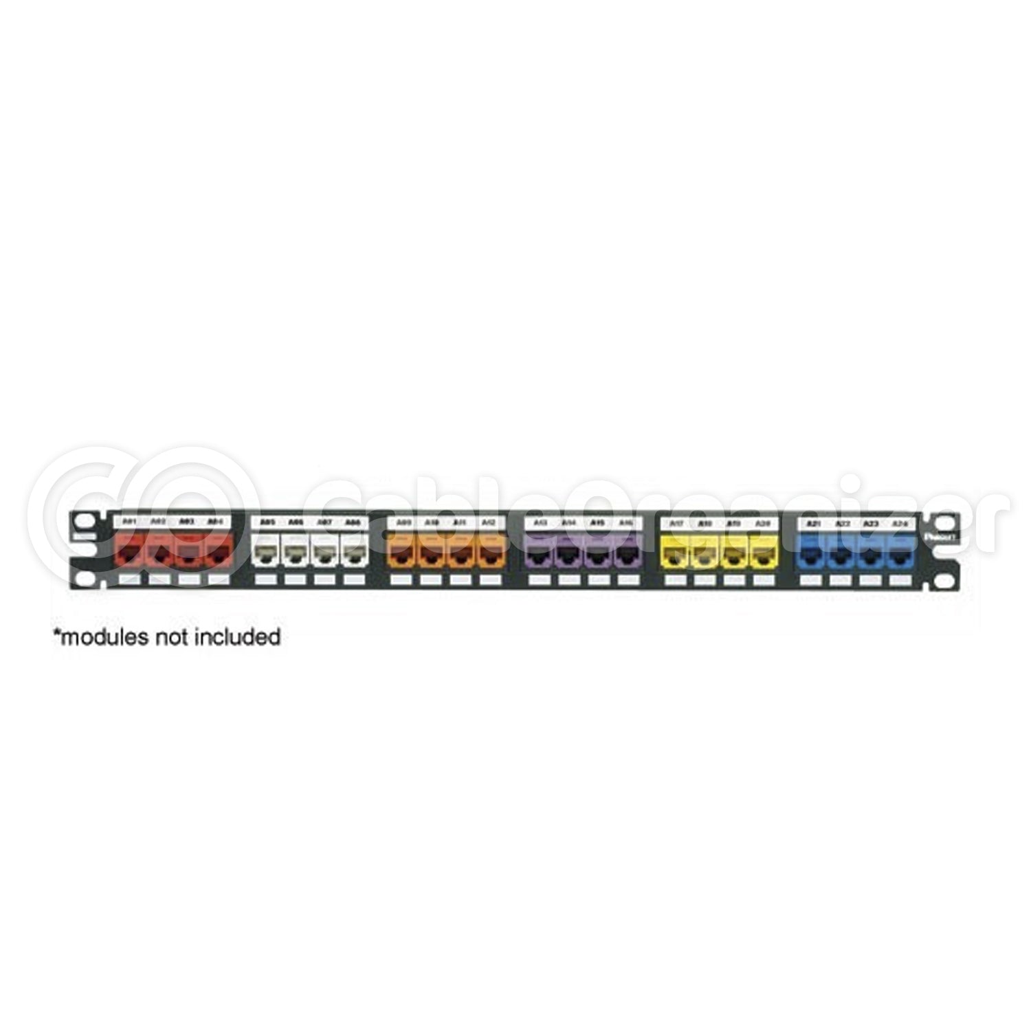 Panduit® Mini-Com® Flush Mount Modular Patch Panels