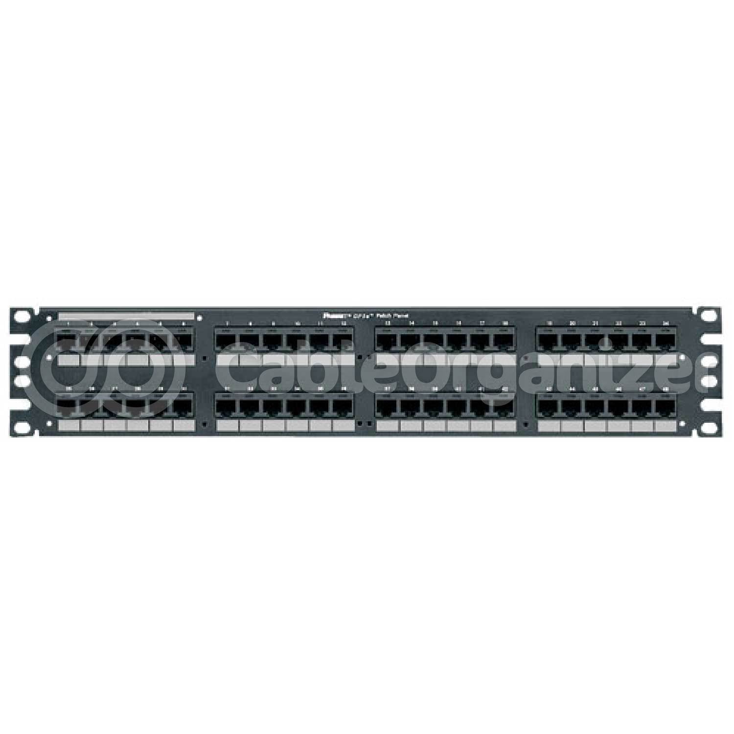 Panduit NetKey Category 5E & Category 6 Punchdown Patch Panels