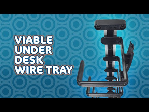 Viable Under Desk Wire Tray