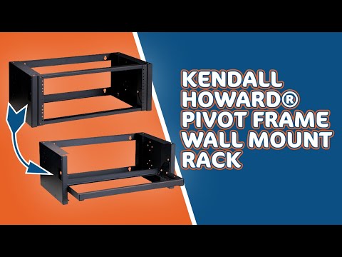Kendall Howard® Pivot Frame Wall Mount Rack