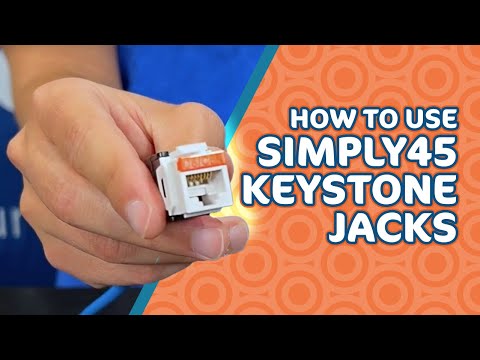Simply45® Keystone Jacks