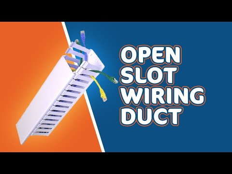 Open Slot Wiring Duct