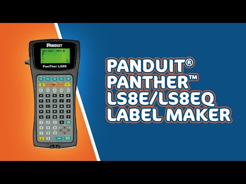 Panduit® P1™ Labels for PanTher™ LS8 & Cougar™ LS9
