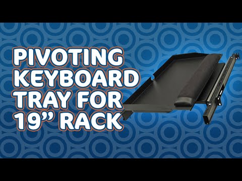 Kendall Howard® Rackmount Keyboard Tray