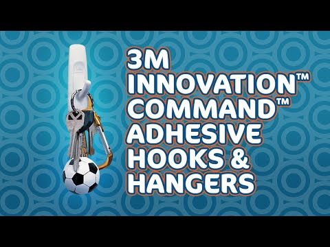 3M Innovation™ Command™ Adhesive Hooks and Hangers