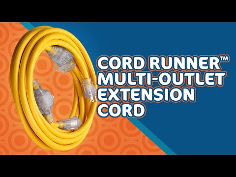 Coleman Cable Cord Runner™ Extension Cords