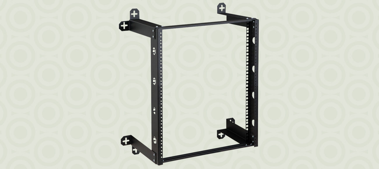 Wall Frame Rack Open Frame Wall Mount Rack Breakdown – CableOrganizer