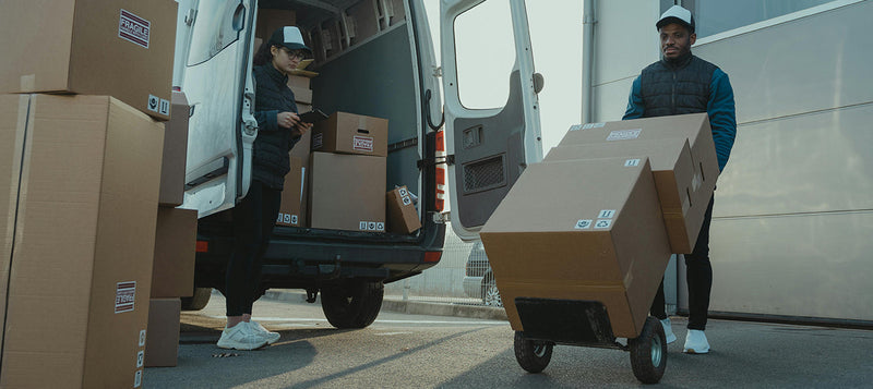 Moving Boxes with a Dolly