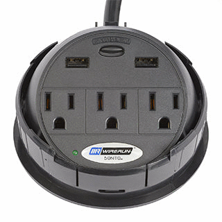 Built-In Desk Outlets