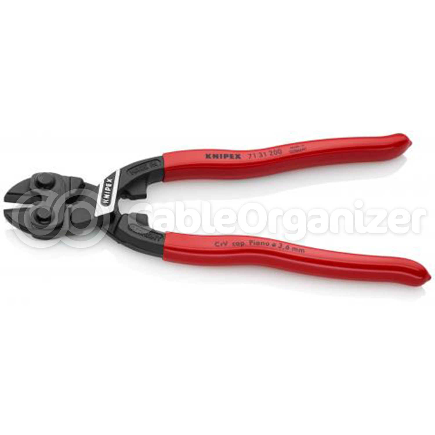 Knipex® Cobolt High Leverage Compact Bolt Cutters - Notched Blade