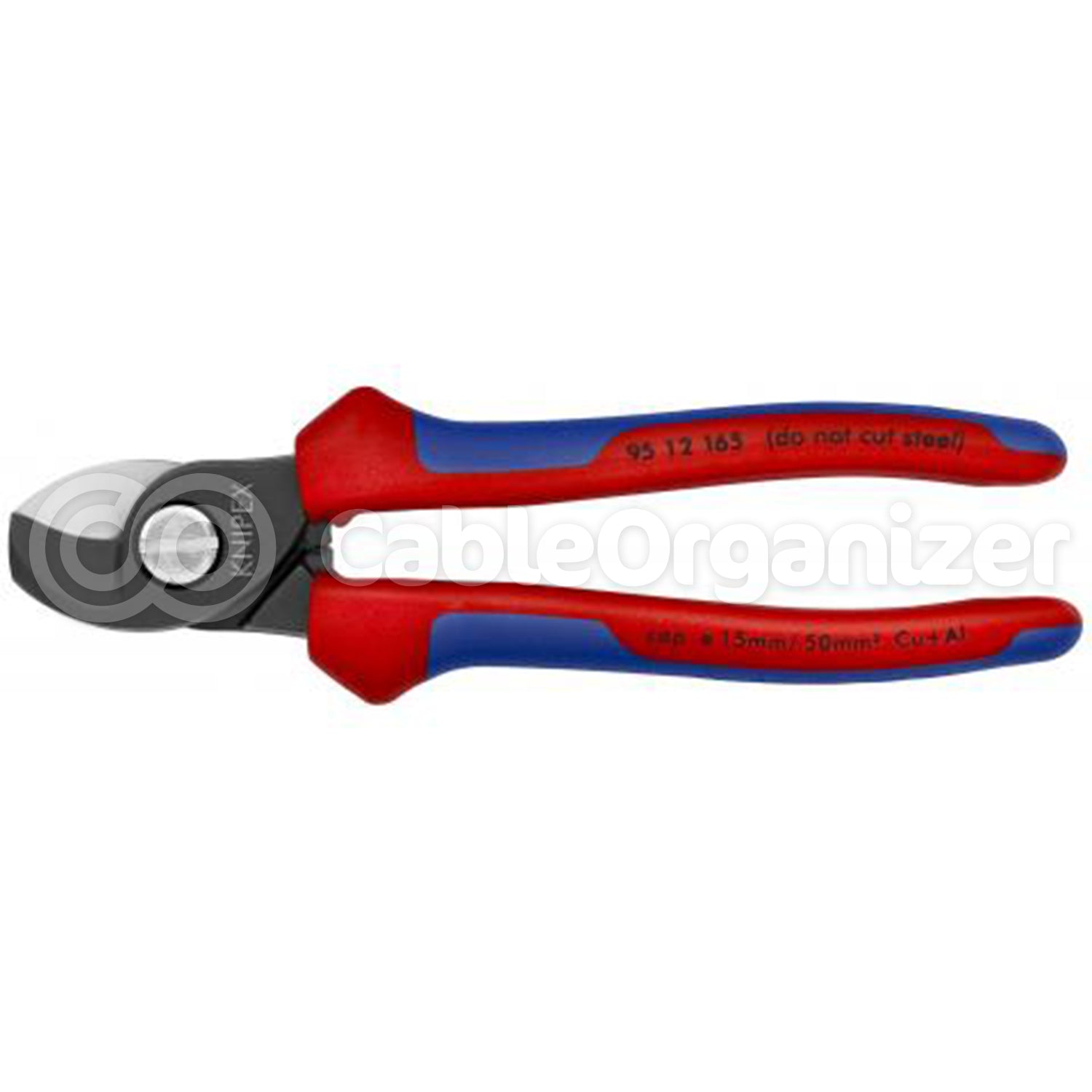 KNIPEX® Cable Shears with Multi-Component Grips