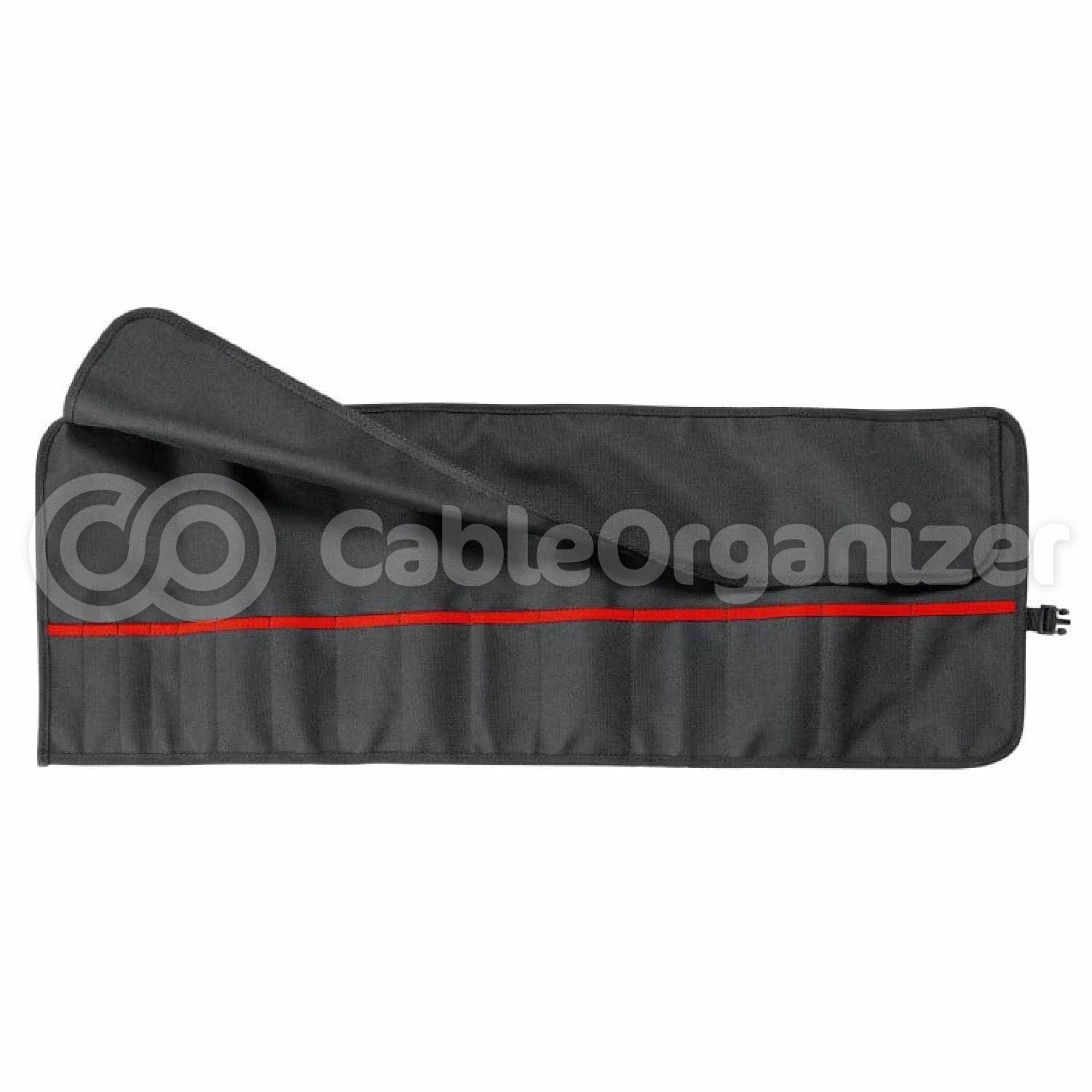 Knipex® 13 1/4" 15 Pocket Roll-Up Tool Bag, Empty