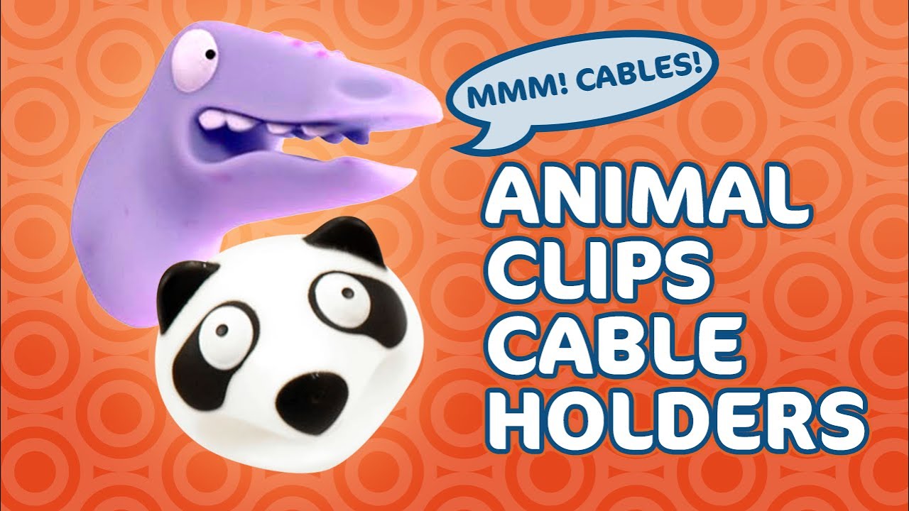 Animal Clips Cable Holders