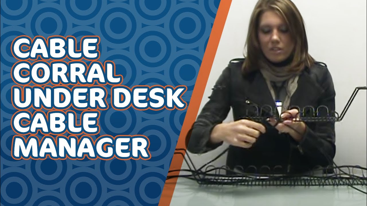 Cable Corral Under Desk Cable Manager