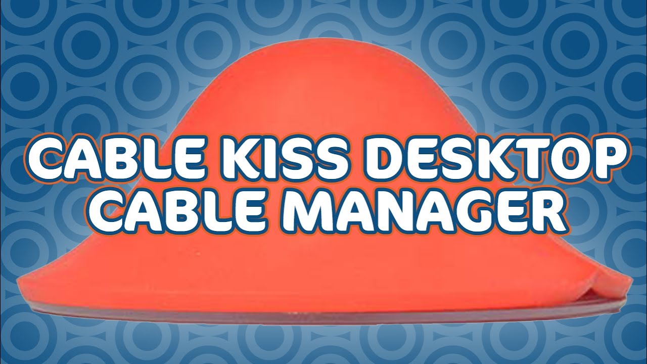 Cable Kiss Desktop Cable Manager