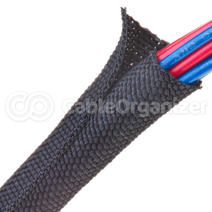 F6W0.38BK25 - F6 WovenWrp PT 3/8"Blk, 25'pc