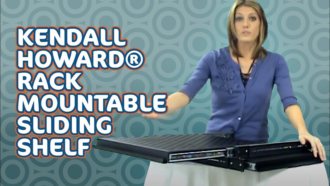 kendall-howard®-rack-mountable-sliding-shelf