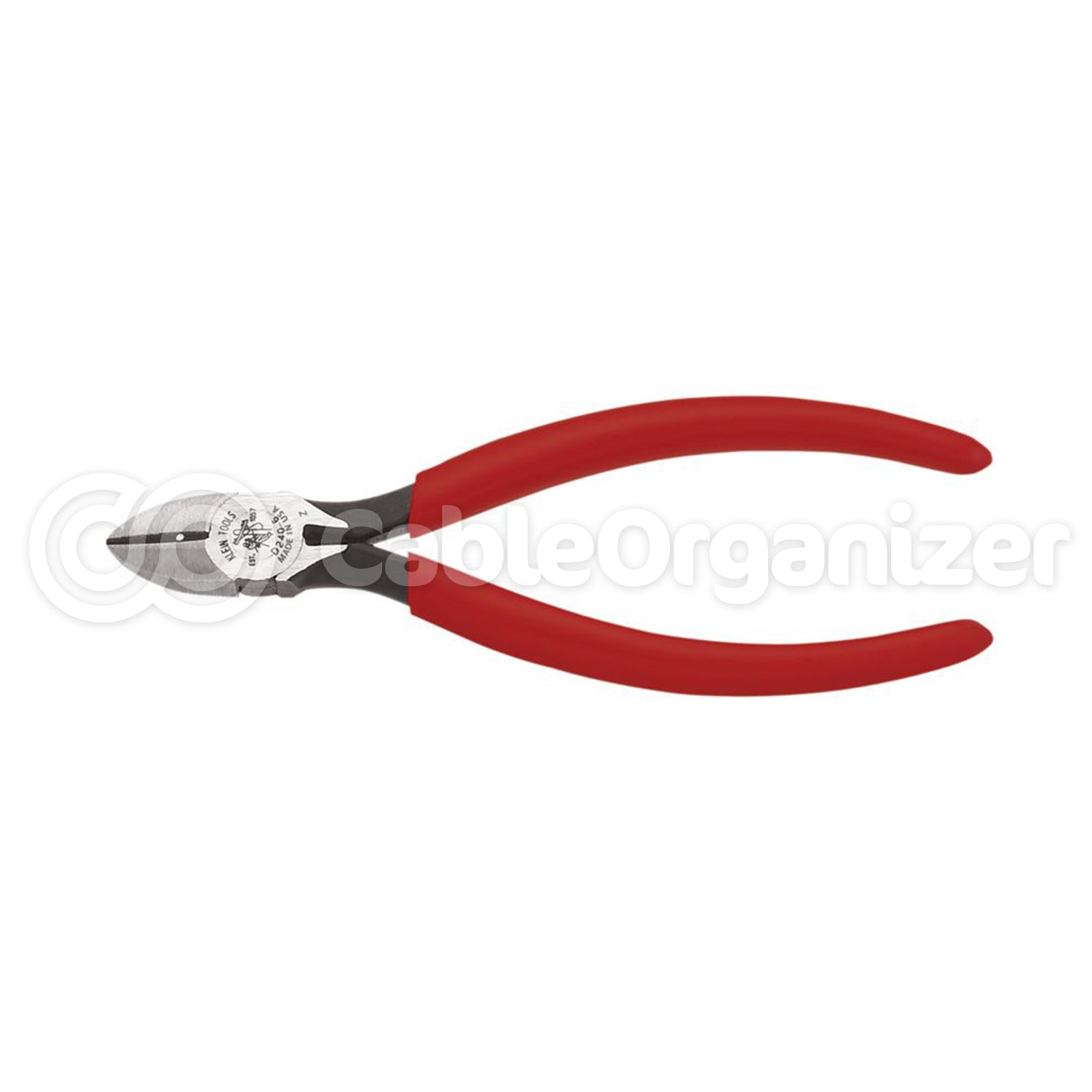 Klein Tools Pliers, Diagonal Cutting w/Stripping Hole, 6-Inch