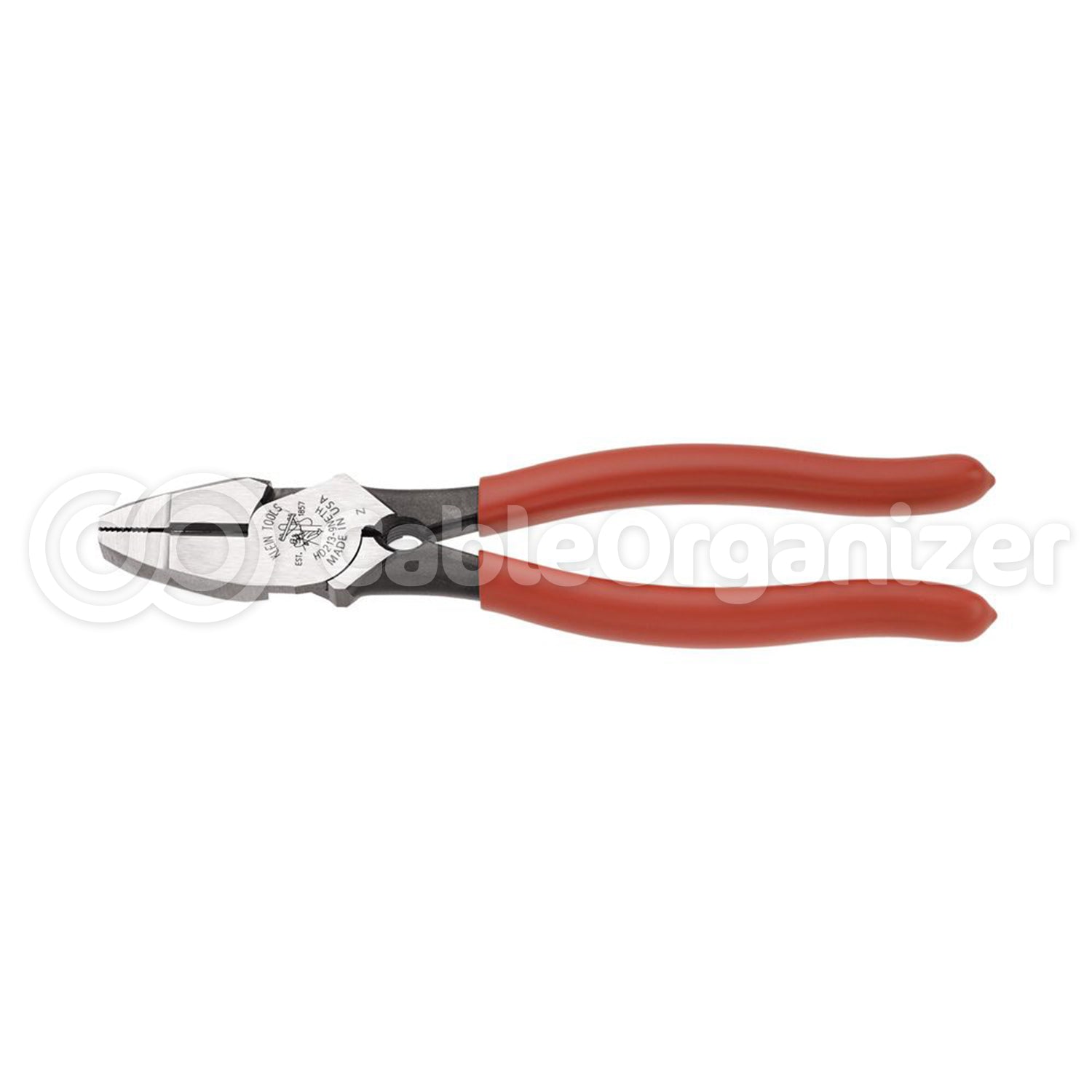 Klein Tools Lineman’s Pliers Bolt Thread-Holding, 9-Inch