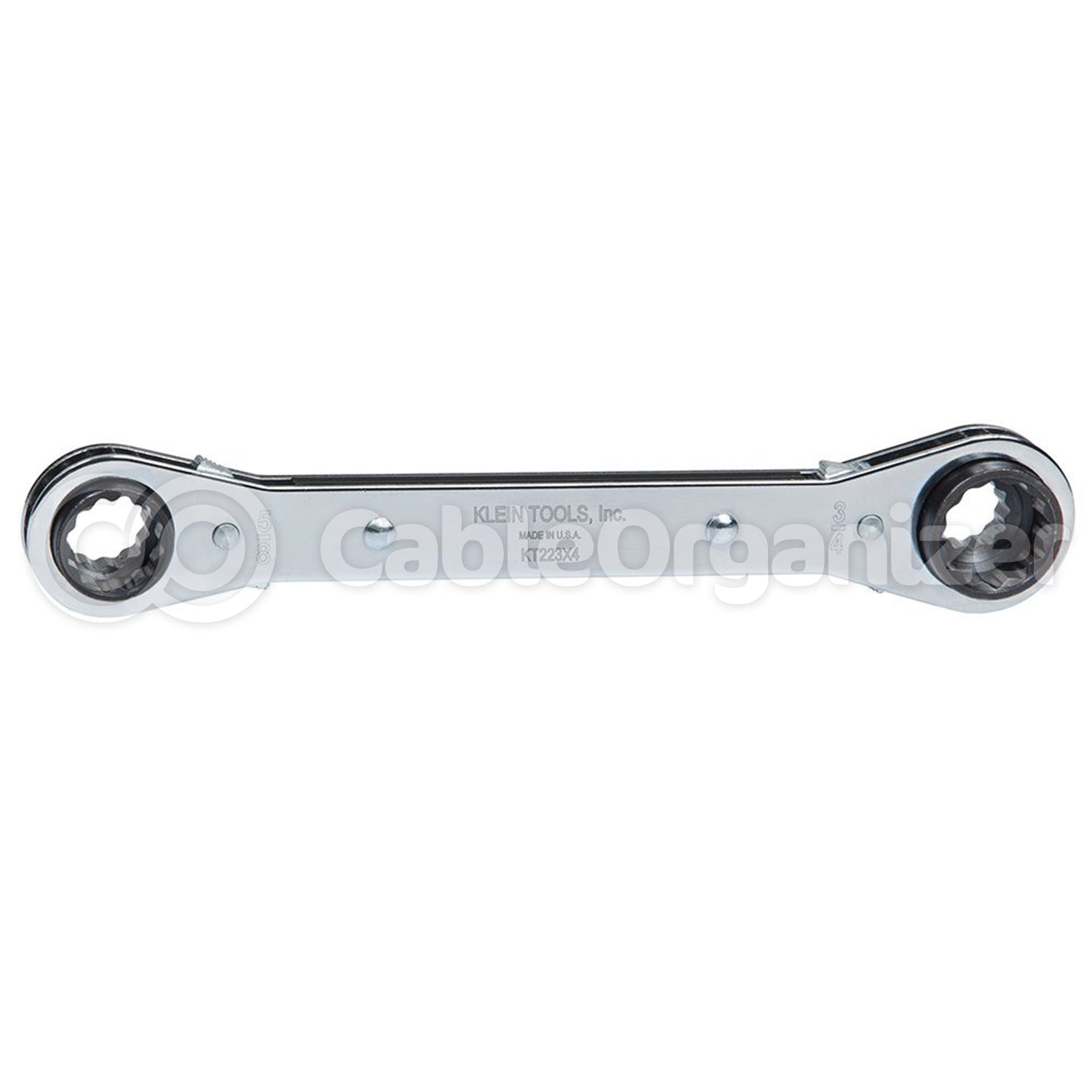 Klein Tools Lineman’s Ratcheting 4-in-1 Box Wrench