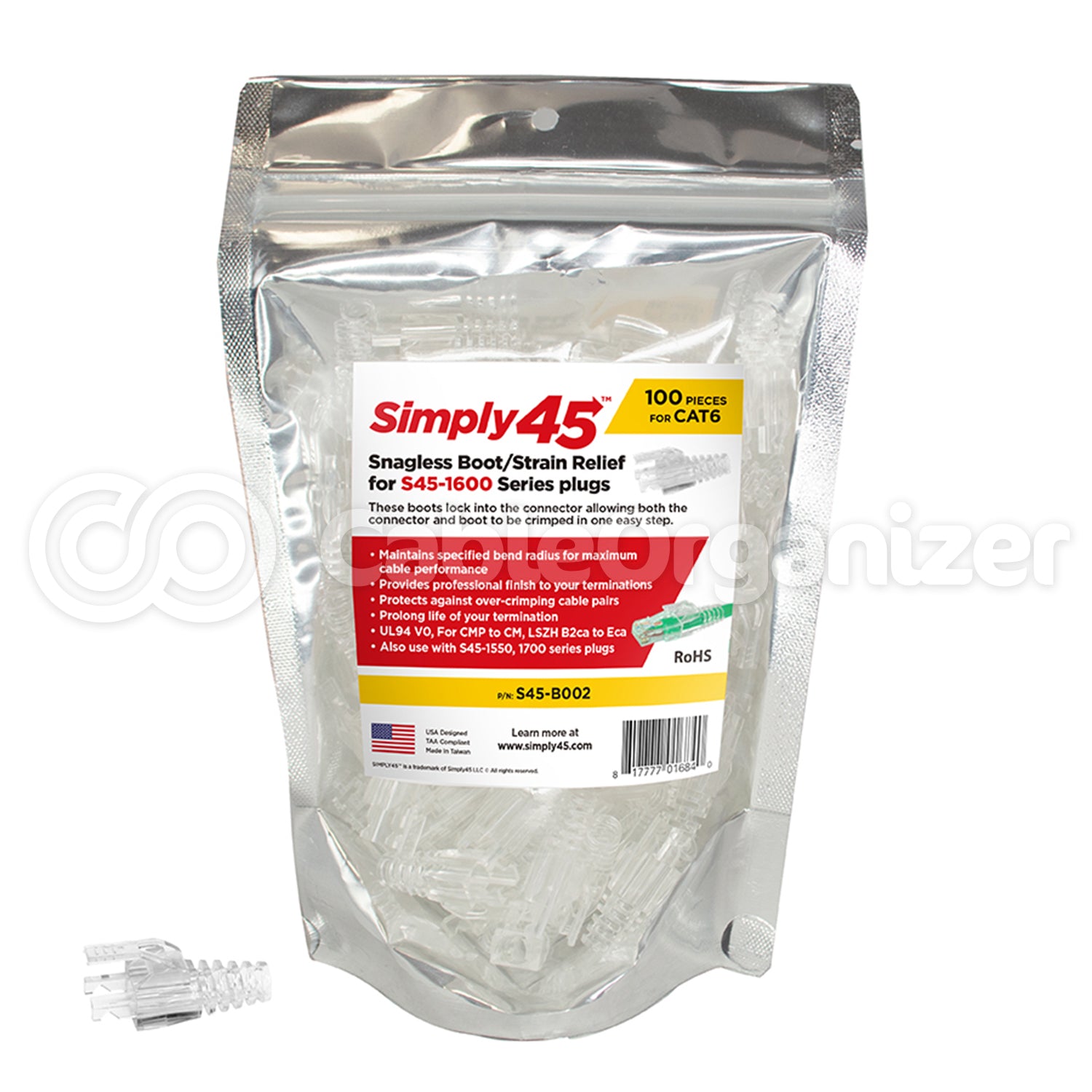 Simply45® Modular Plugs Strain Reliefs