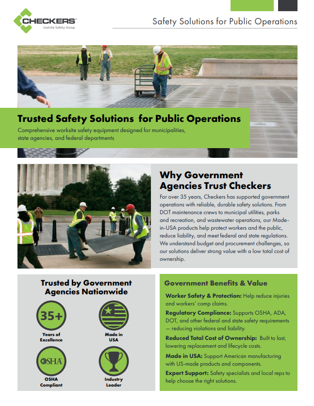 Checkers Government Safety Applications