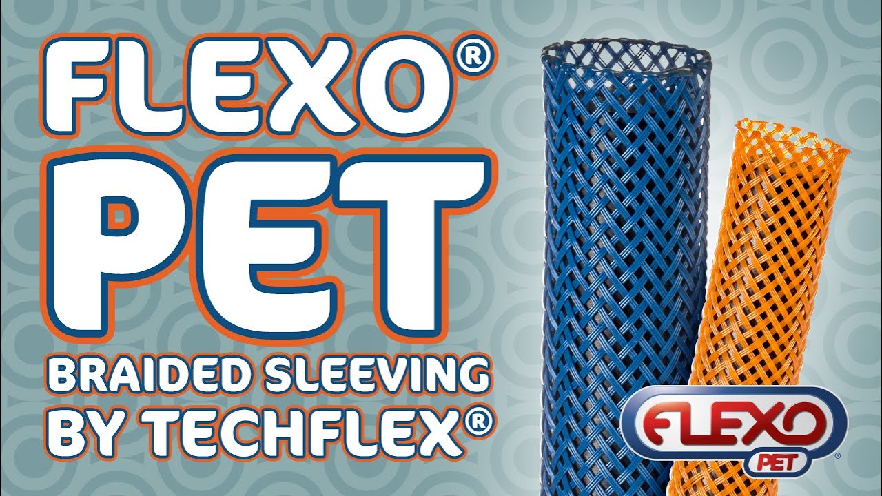 Techflex® Flexo® PET Expandable Braided Sleeving