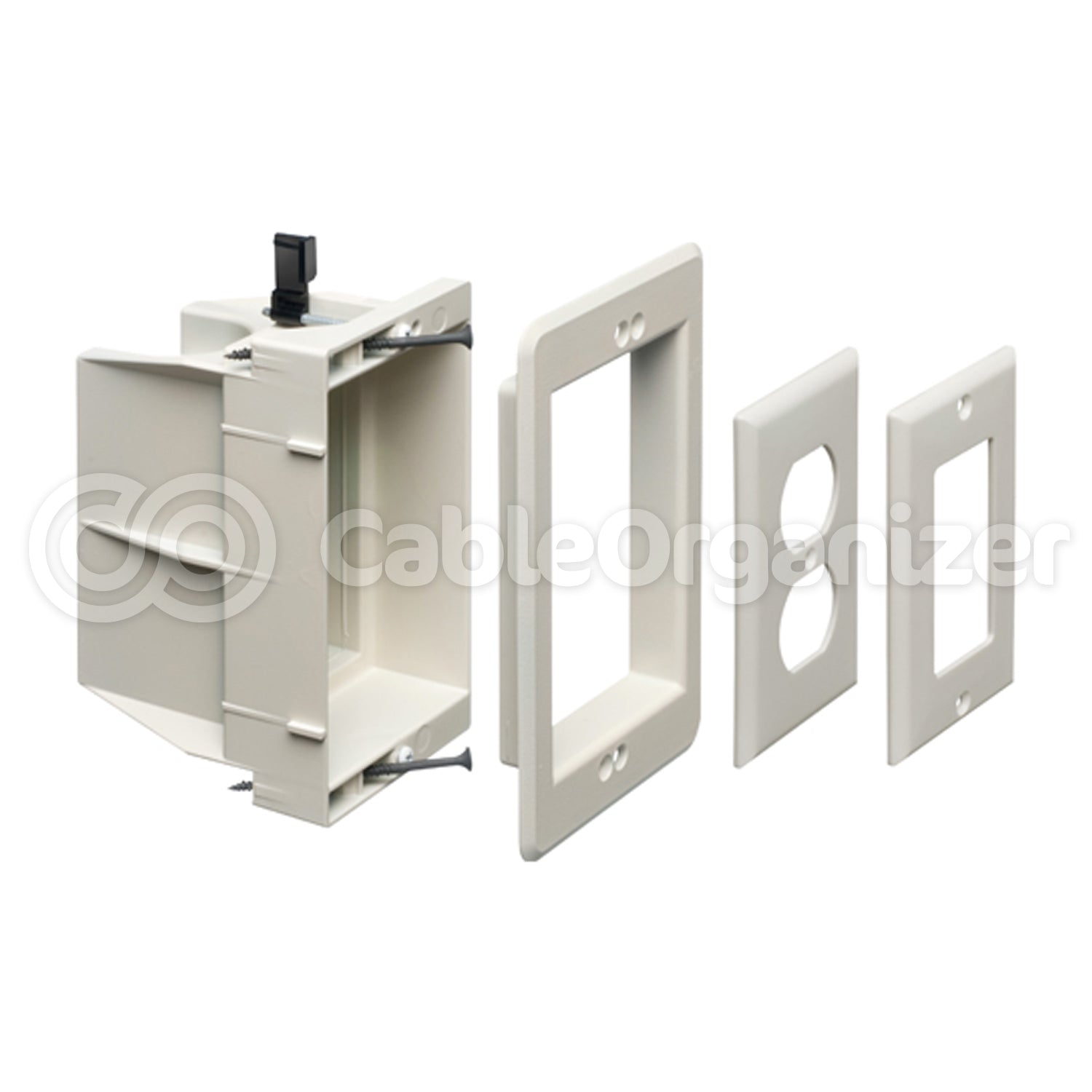 Arlington Industries Single and Dual Gang Recessed Electrical Boxes