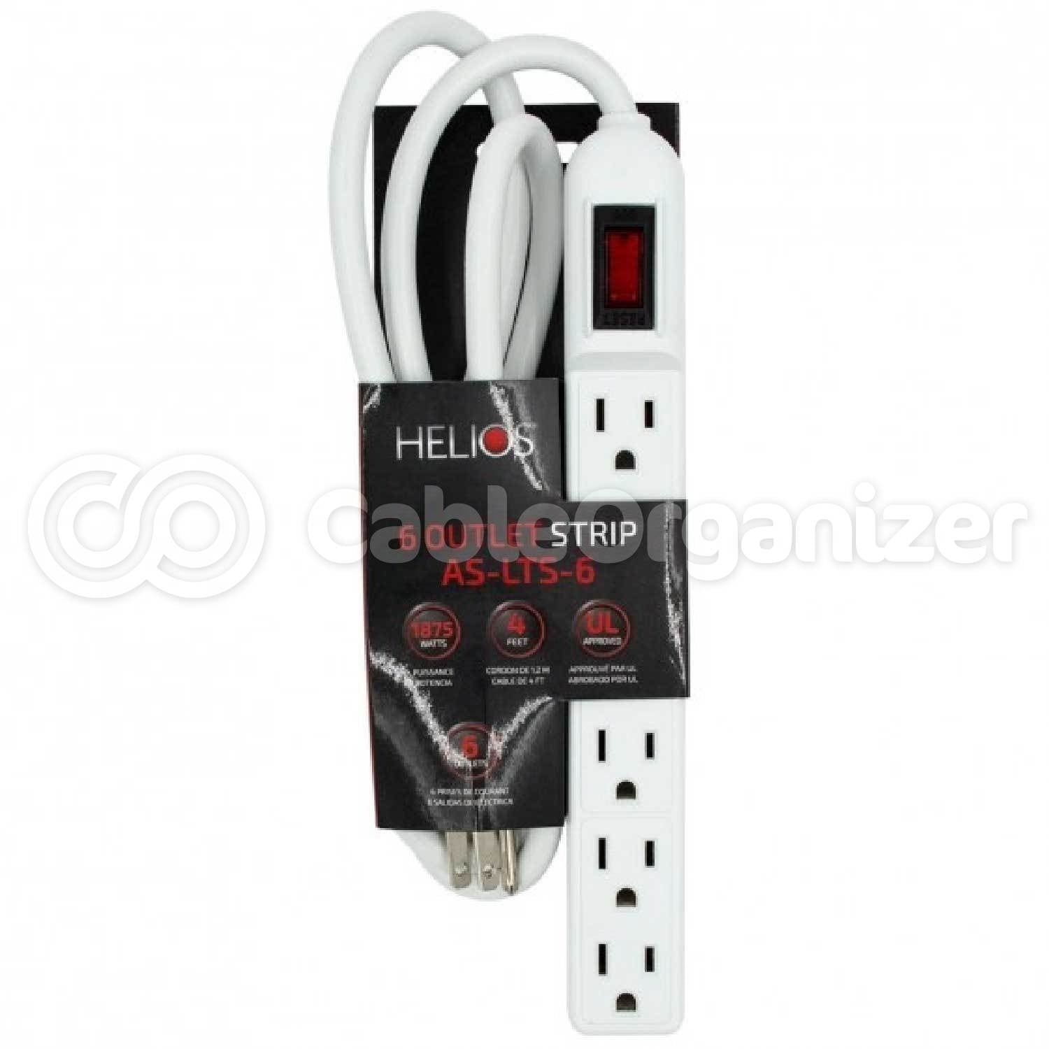 Helios® 6 Outlet Power Strip