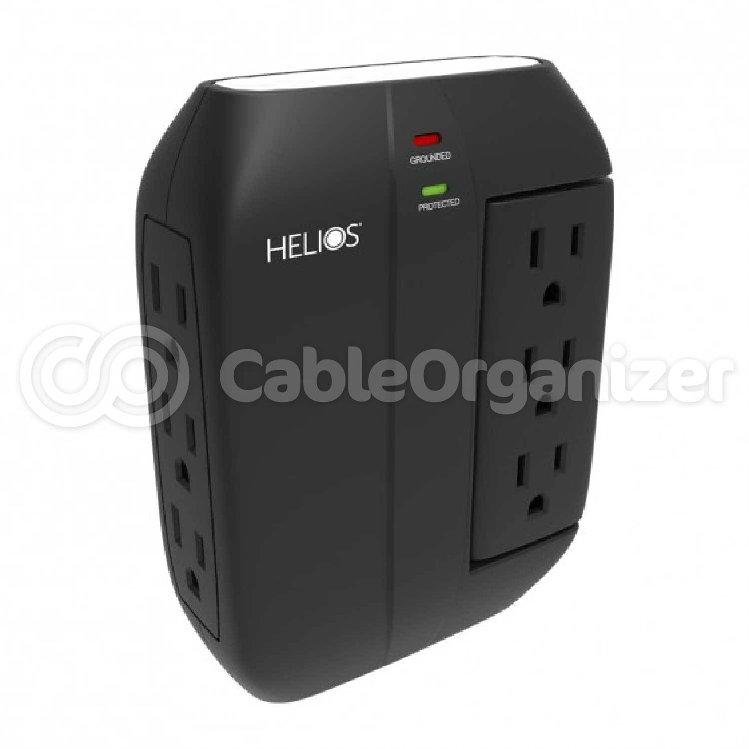 Helios® 6 Outlet Wall Tap Surge Protector