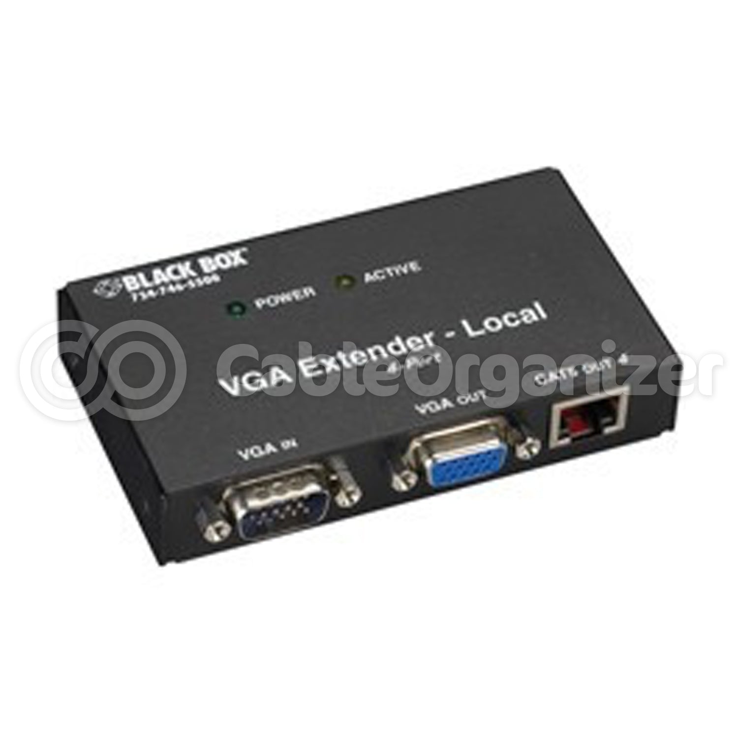 Vr Extender Box Black Box VGA Extenders – CableOrganizer