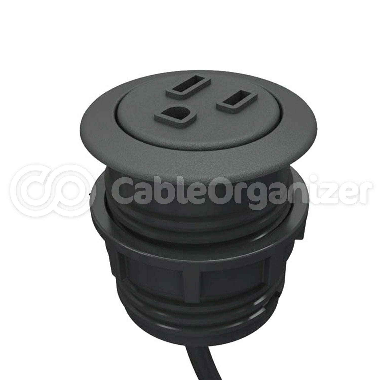 Salt & Pepper Mini AC & USB Power Desk Outlets