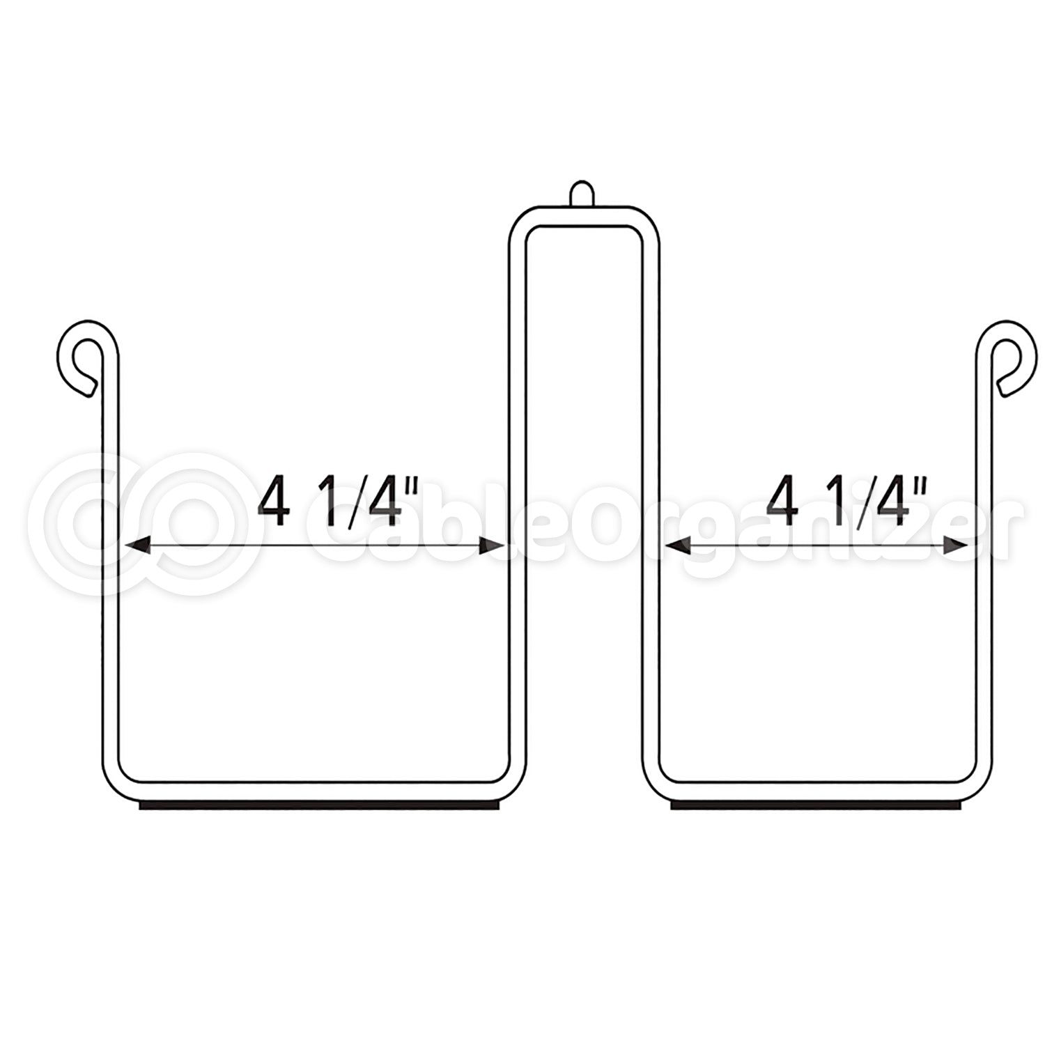 201 Series Double Snake Tray® Cable Tray
