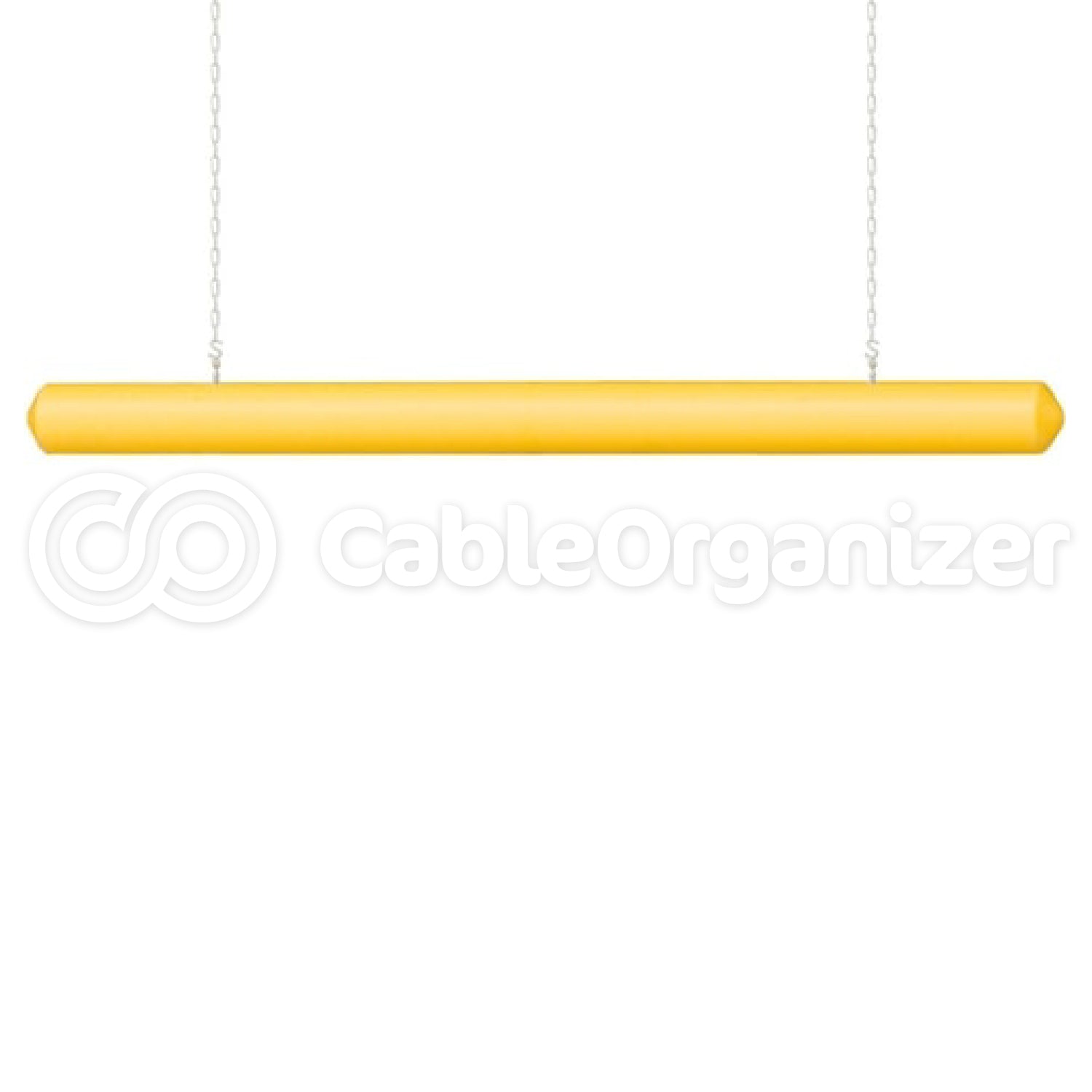 5" x 76" Plastic Clearance Bar, Yellow