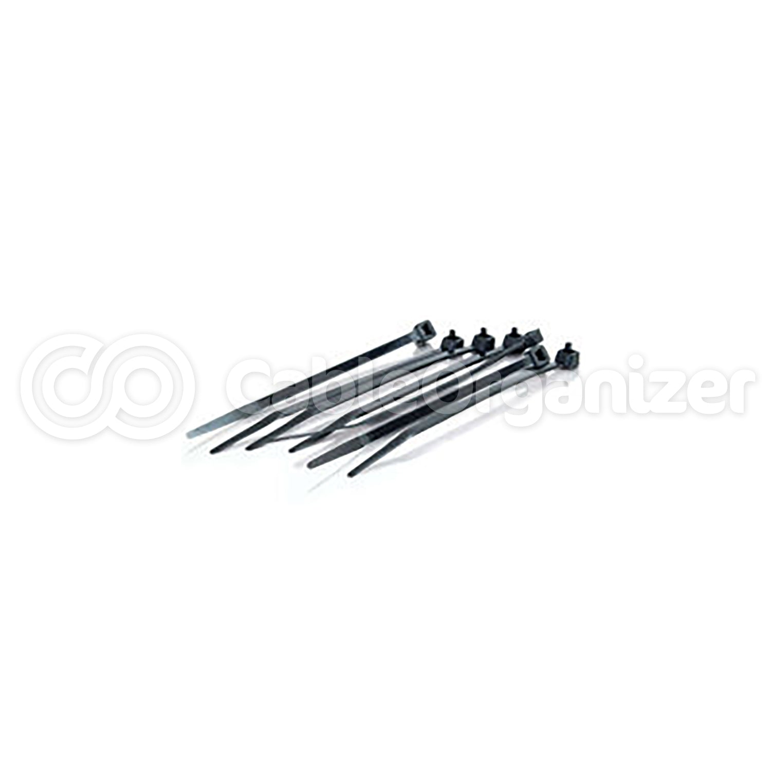 4in Cable Ties - Black - 100pk