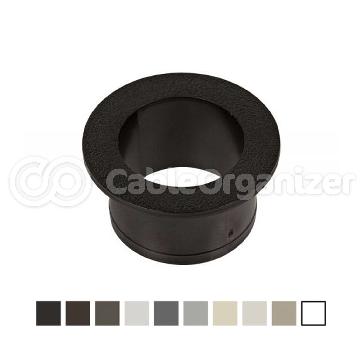 Round Plastic and Metallic Finish Desk Grommets