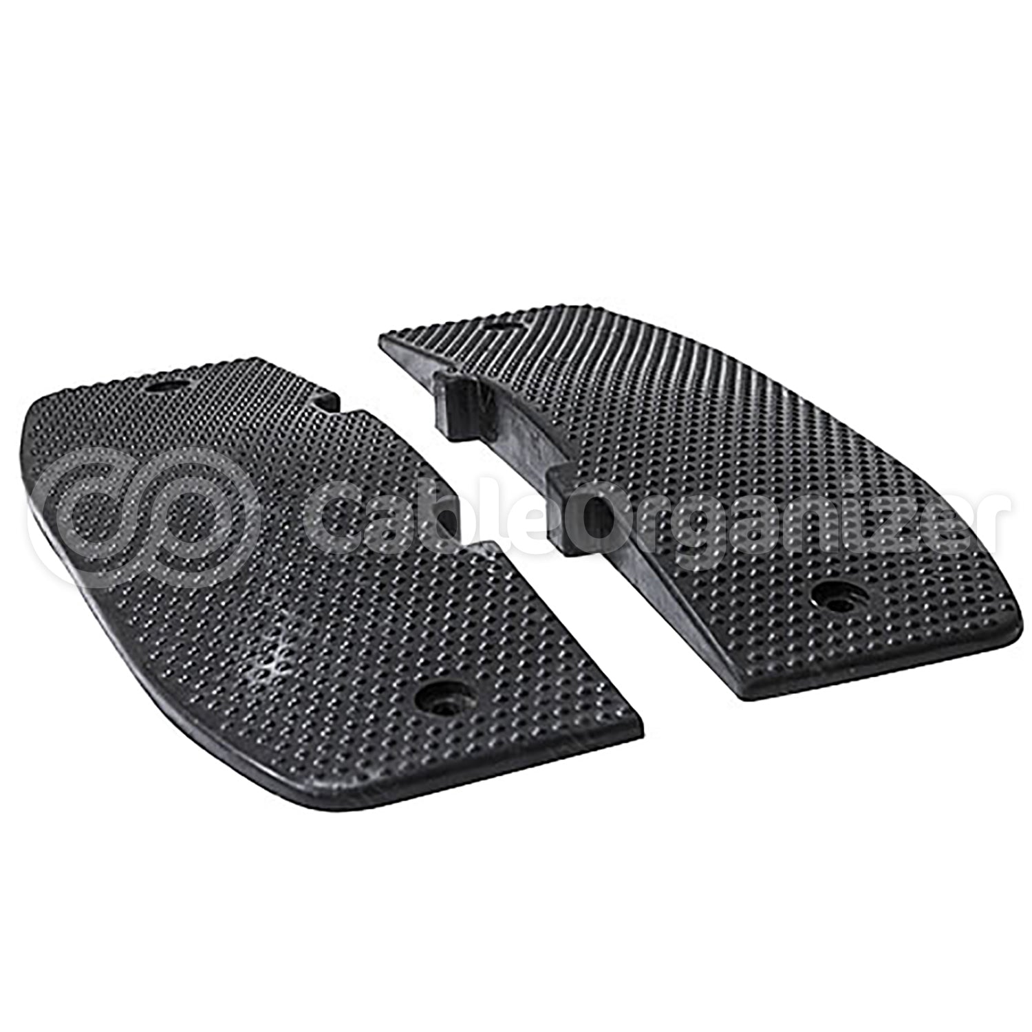 Modular Portable Speed Hump with End Caps