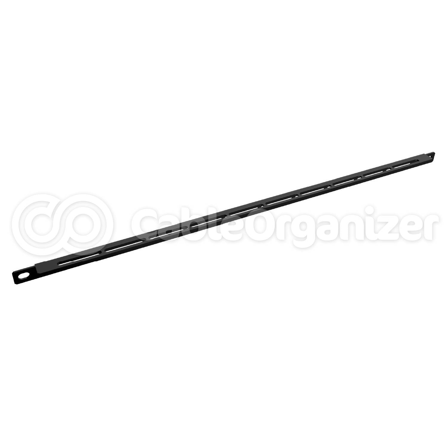 Hammond® Manufacturing Horizontal Cable Management Bar Steel Cable Support Bar