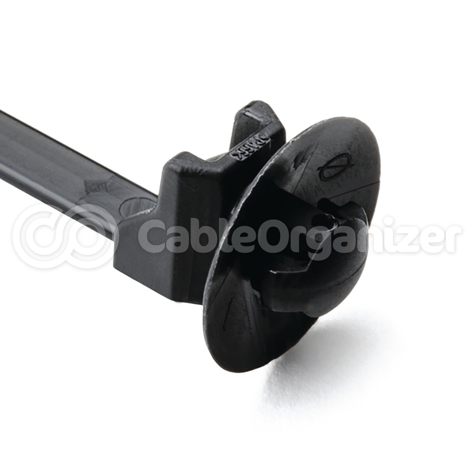 HellermannTyton® Domed & Low Profile Push Mount Ties - Arrowhead Mount Cable Ties