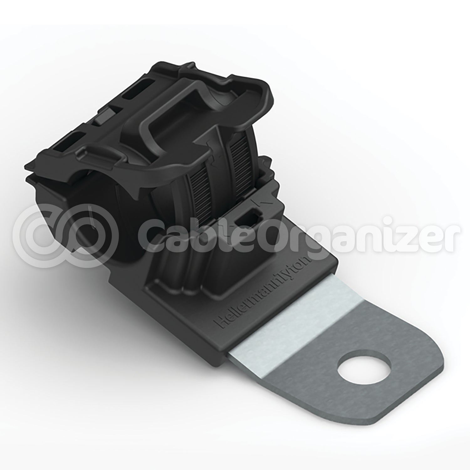 HellermannTyton® Ratchet P-Clamp Size B Stainless Steel